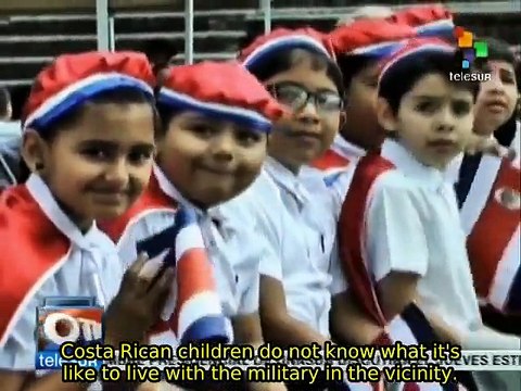 Costa Rican activists protest militarization of police