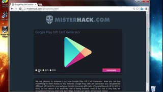 Free Google Play Store Gift Card Generator Hack Online Gratuit Gratis
