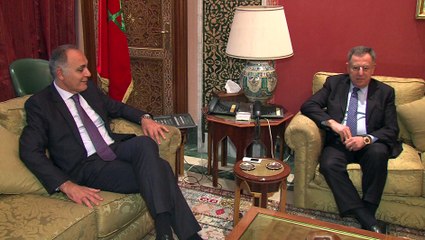 مزوار يتباحث مع رئيس الوزراء اللبناني الأسبق فؤاد السنيورة