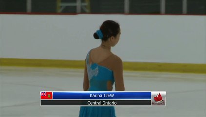 Karina Tjew - Junior Ladies Short Program