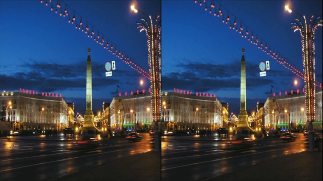 European landmarks and attractions in 3D 3