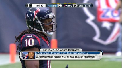Lenovo Coach's Corner: Expectations for Deandre Hopkins
