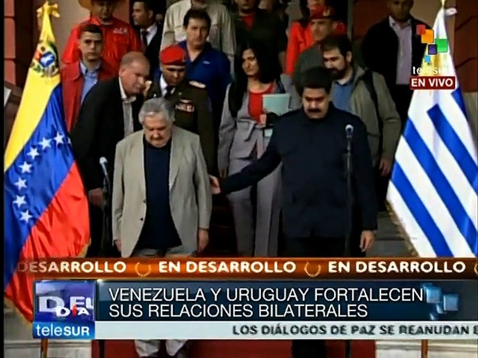 Refuerzan Venezuela y Uruguay cooperación en sectores estratégicos