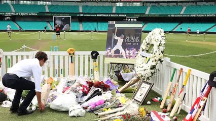 Michael Clarke's moving speech for Phillip Hughes