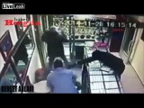 Jewellery Shop Owner fights off 3 Armed Robbers