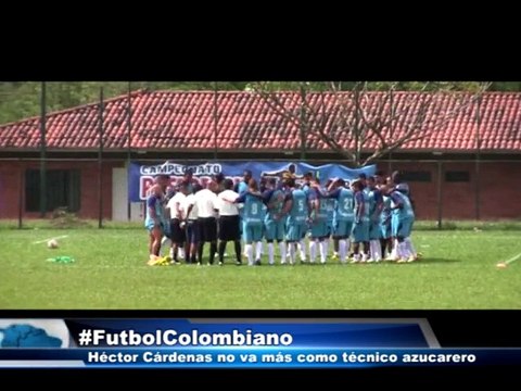 Héctor Cárdenas no va más como técnico del Deportivo Cali