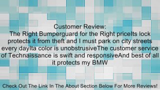 BumperGuard (Charcoal/Black) - Rear Bumper Protector Review