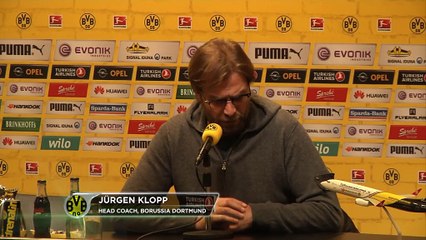Klopp: "Sé que tenemos que hacer para para remontar"