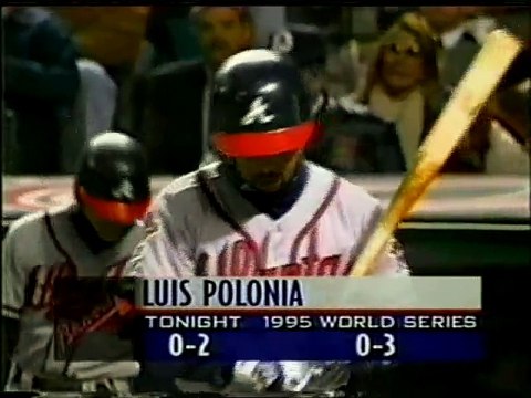 MLB 1995 World Series G3 - Cleveland Indians vs Atlanta Braves 1995-10-24
