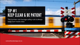 5 Rail Crossing Tips for Haulage Drivers