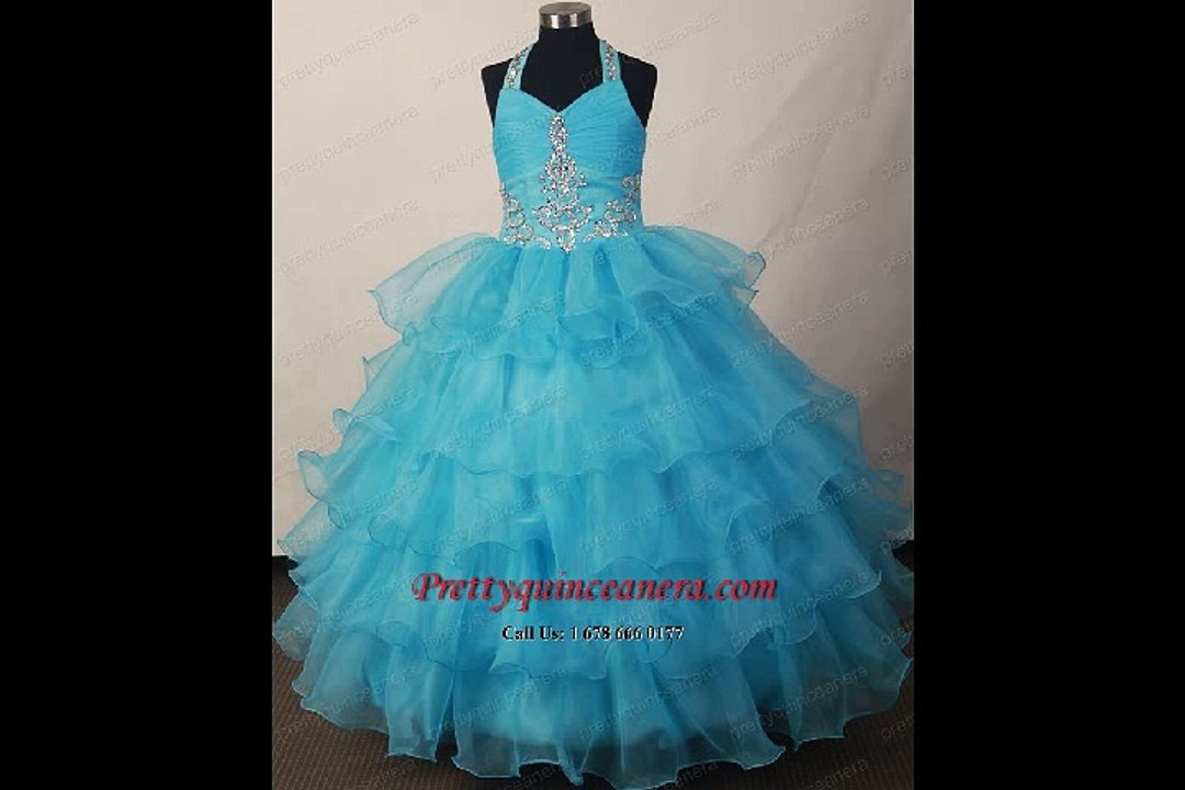 2015 Lovely Little Girl Pageant Dresses
