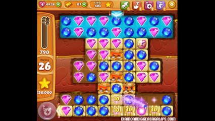 Diamond Digger Saga Level 403 No Boosters