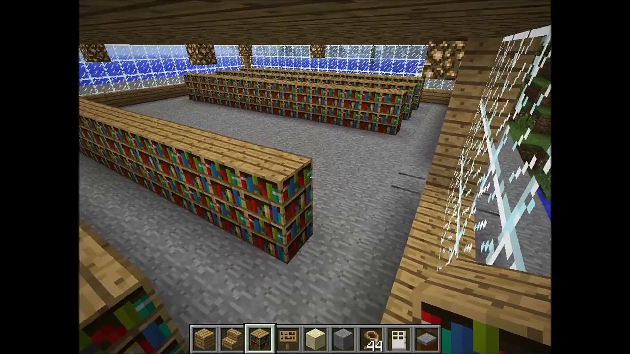 Minecraft #001 TeamFantiX & Diva Bauen eine Bibliothek
