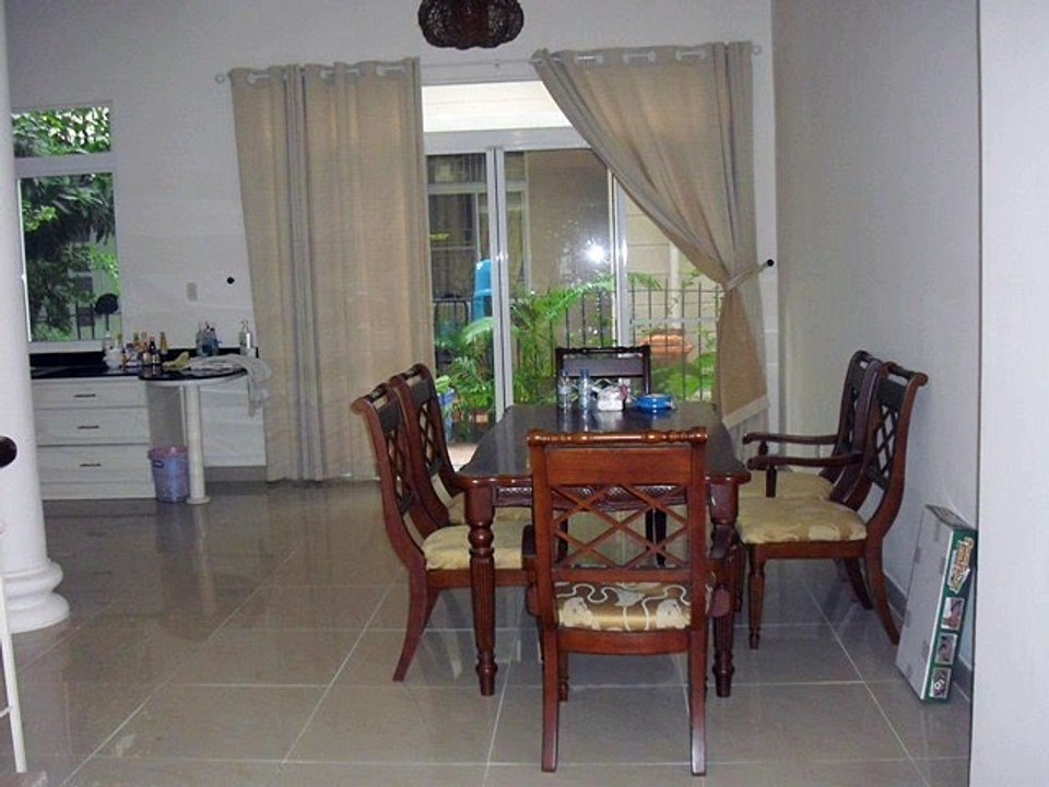 My Giang villa for rent in  Phu My Hung, Dist 7, Corner house,   fearture: 250m,  4Brs, 4Wcs,nice garden, living room, kitchen,  fully furnished, price: 1400USD/mth