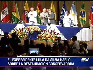 Lula insta a Unasur a crear corte regional y a que se concrete paz en Colombia