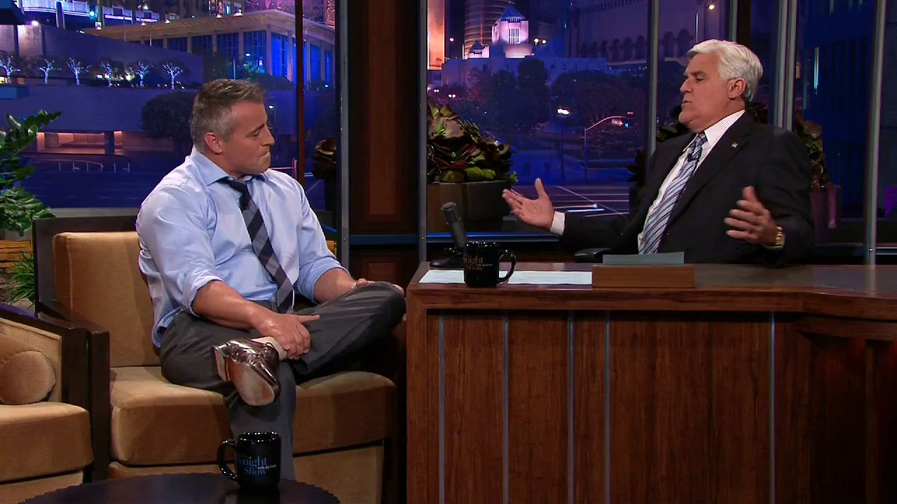 Matt LeBlanc's Giraffe Encounter -+ The Tonight Show with Jay Leno