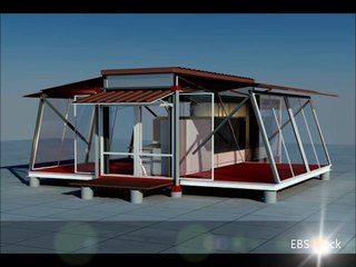 Mobile home - EBS block-expandable building system block