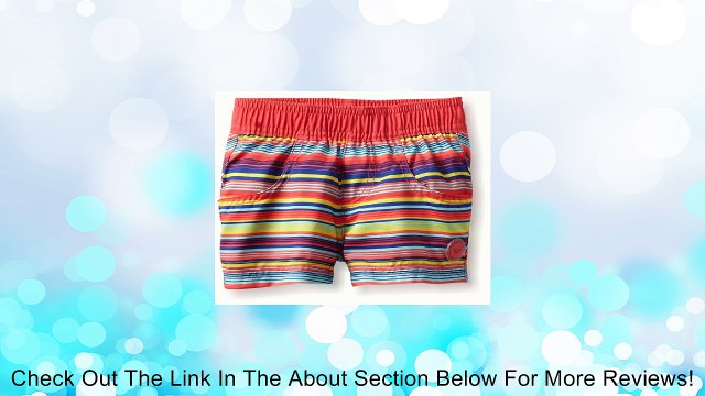 Roxy Little Girls' Sun Shore Board Short Swimwear, Multi stripe, X-Small (XS/2T-3T) Review