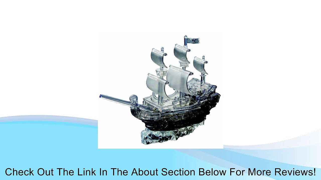 3D Crystal Puzzle Deluxe Pirate Ship Smoke Color Review