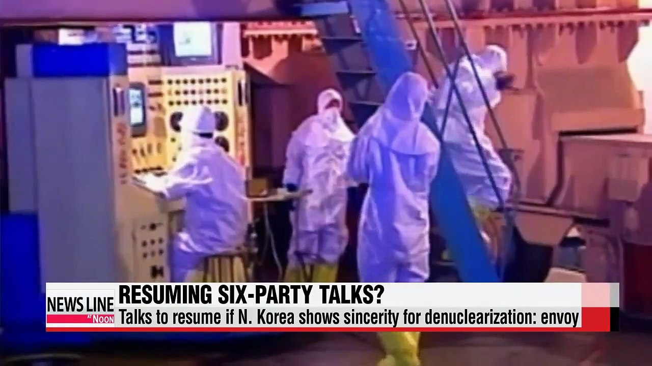 Six-party talks can resume if N. Korea shows sincerity about denuclearization