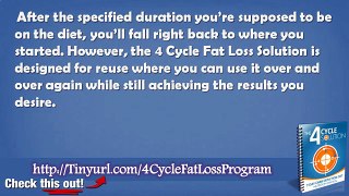 4 Cycle Fat Loss Solution - Does 4 Cycle Fat Loss Workout Program