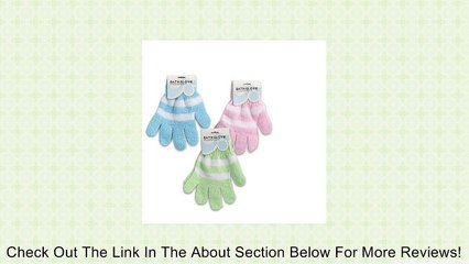 4 Pairs Exfoliating Spa Bath Gloves Shower Soap Body Wash Spa Replace Loofah Lot Review