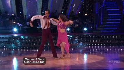 Marissa Winokur & Tony Dovolani - Rumba - Week 7