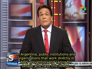 In Argentina, activists hold awareness campaign on World AIDS Day