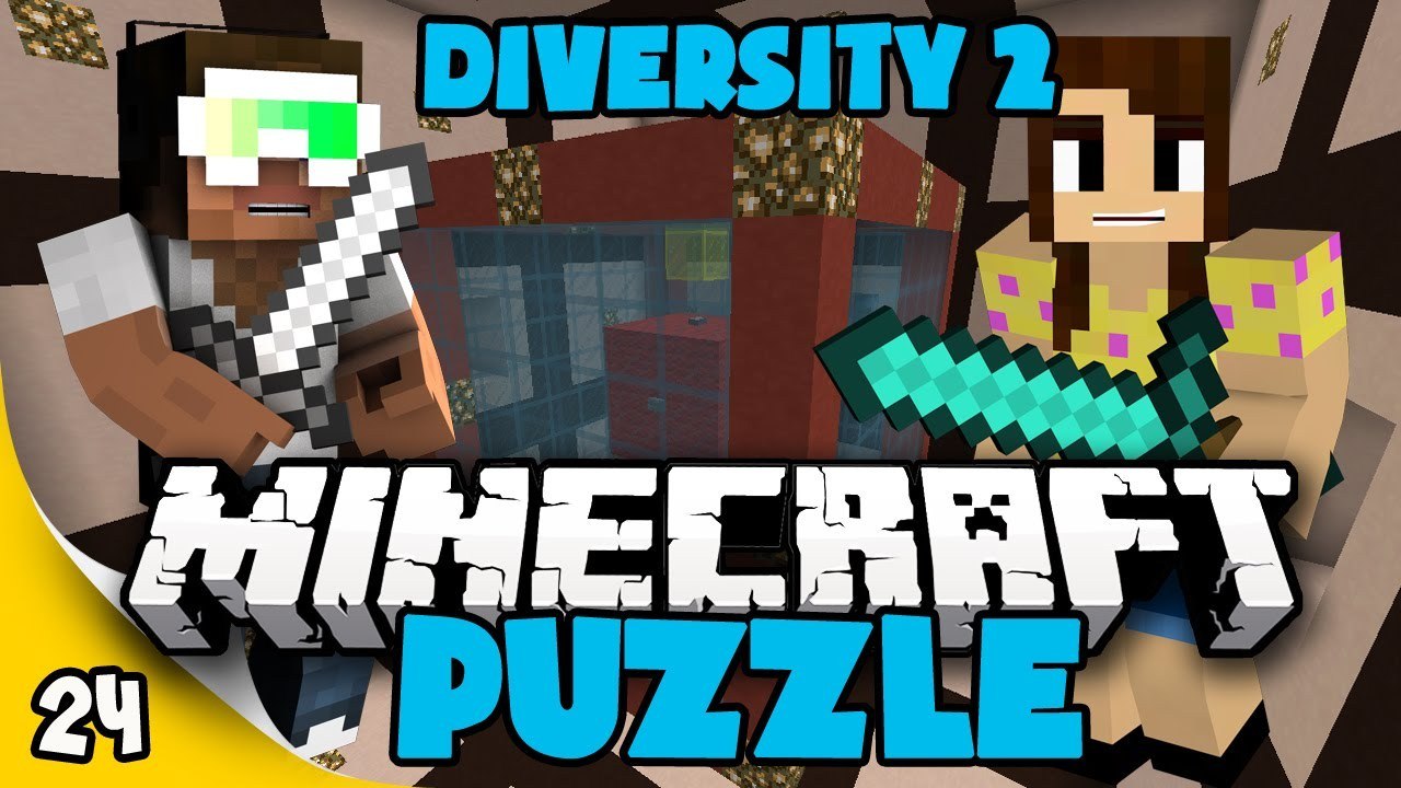 Minecraft Diversity 2 PUZZLE w/Biggs87x - Ep 24 -