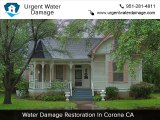 Water Damage Repair Corona CA, Call- 951-281-4811
