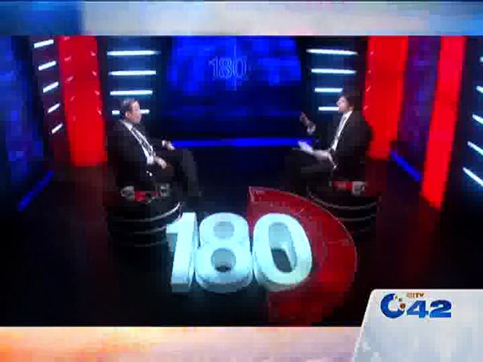 180 Degree Chairman TEVTA Irfan Qaiser Sheikh With Ahmed Pervaiz Promo City42