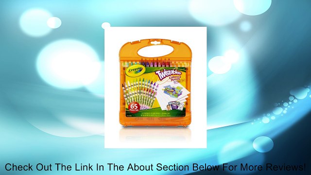 Crayola Twistables Colored Pencils Kit Review