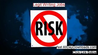 Legit Writing Jobs Review (First 2014 eBook Review)