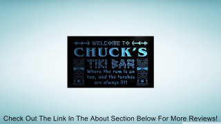 pm533-b Chuck's Tiki Bar Mask Beer Neon Light Sign Review