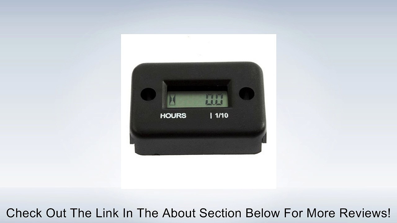 MECO(TM) Hour Meter For Dirt Quad Bike ATV Motorcycle Snowmobile Black Review