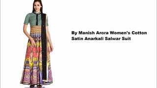 Designer Anarkali Suits by Bhaavya Bhatnagar, Biba, Rohit Bal, Manish Arora, Kanika Kedia, Suneet Varma, Vogue