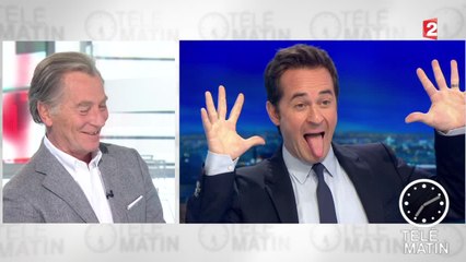 Nathanaël pris en flagrant délit de grimace !