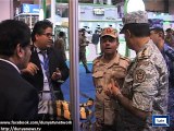 Dunya news-Fast Attack Missile Craft “PNS Dehshat” exhibited at Ideas 2014