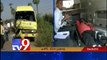 10 students injured as drunken school bus driver hits another school bus in Vijayawada