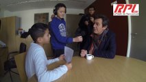 Jean-Luc Reichmann  au collège Les Hauts de Blémont à Metz