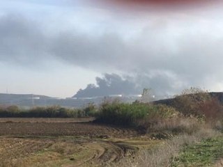 Adana'da BOTAŞ'ın Petrol Sahasında Büyük yangın