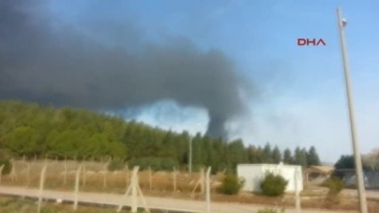 Adana Botaş Deposundaki Yangın