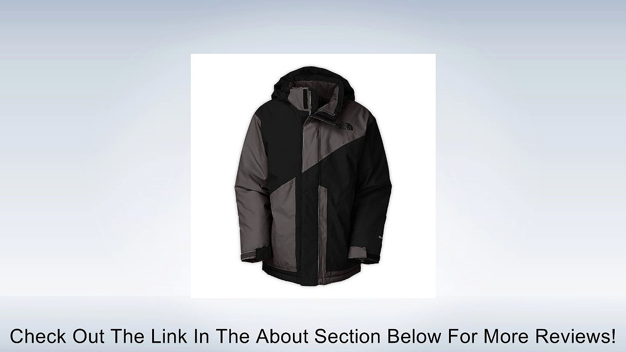 Boys North Face Brightten Insulated Jacket TNF Black/Graphite Grey Size X-Small Review