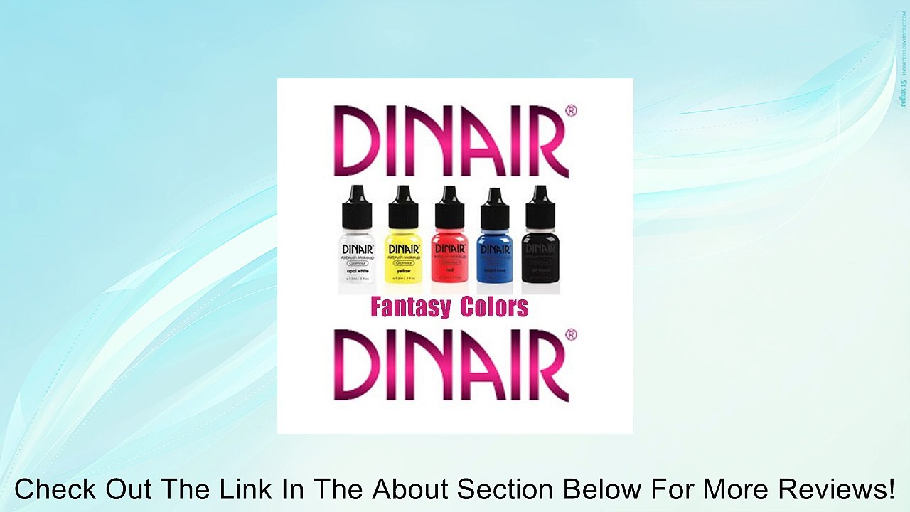 DINAIR FANTASY BODY PAINT - DESIGNER PRIMARY COLORS Review