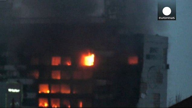 درگیری میان شبه نظامیان با پلیس در پایتخت چچن