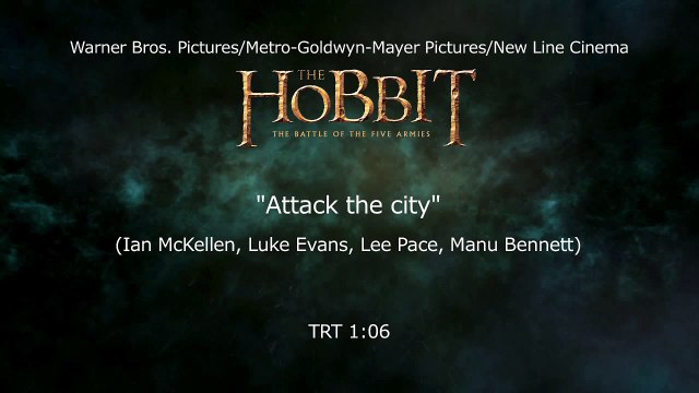_Attack the City_ THE HOBBIT 3 Movie Clip # 2