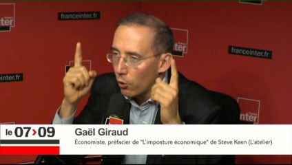 Gaël Giraud : "L'euro monnaie unique ne marche pas bien mais en sortir, c'est un suicide"