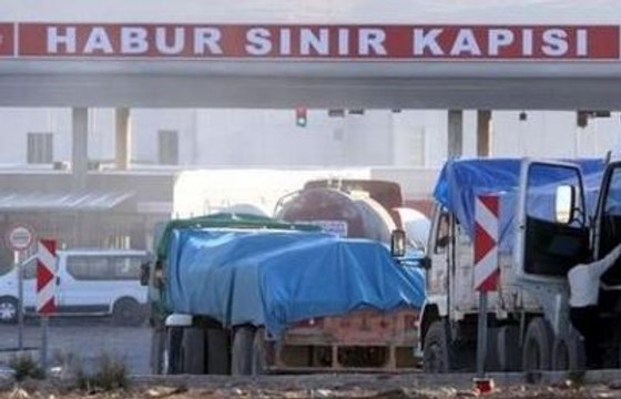 Silopi Habur Sınır Kapısı'nda Kuyruk Çilesi