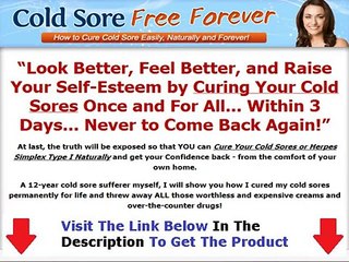 Cold Sore Free Forever WHY YOU MUST WATCH NOW! Bonus + Discount