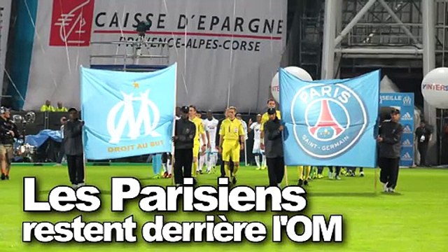 Les Parisiens restent derrière l'OM